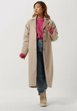 ecru selected femme mantel new tama handmade wool coat b