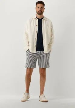 ecru selected homme overshirt slhchris 5422 ls ecru hemp shirt