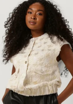 ecru semicouture gilet y2wn04