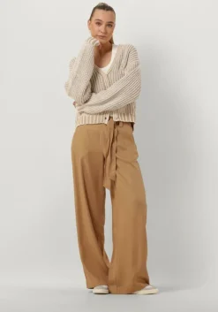 ecru simple vest knit-co-nuk-24-1