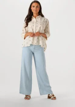 ecru summum blouses 3/4 sleeve blouse top linen