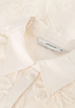ecru summum blouses blouse tape pattern voile