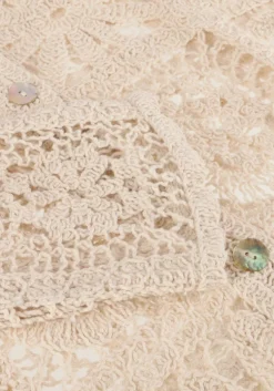 ecru summum blouses short cardigan flower crochet knit