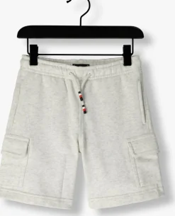 ecru tommy hilfiger korte broek cargo sweatshort