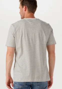 ecru tommy hilfiger t-shirt ess seasonal reg fit solid tee