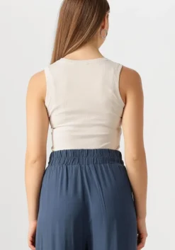 ecru tommy jeans top tjw essential rib tank ext