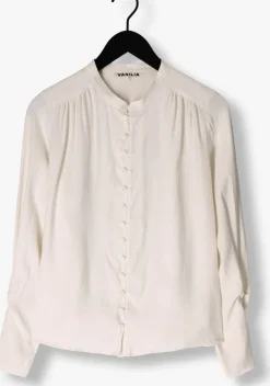 ecru vanilia blouses wavy texture blouse