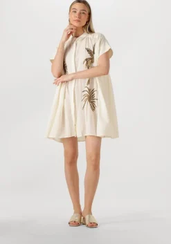 ecru wild mini jurk clovis