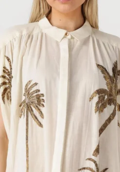 ecru wild mini jurk clovis