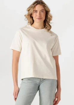 ecru withblack t-shirt wblwilma ss tee