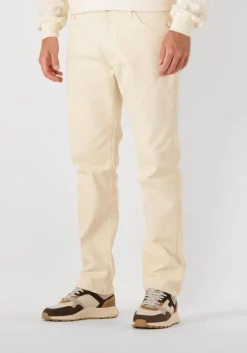 ecru woodbird straight leg jeans wbdoc twill pant