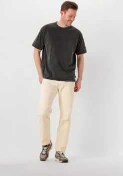 ecru woodbird straight leg jeans wbdoc twill pant