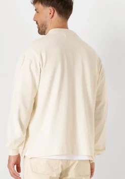 ecru woodbird sweater wblych terry polo