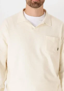 ecru woodbird sweater wblych terry polo