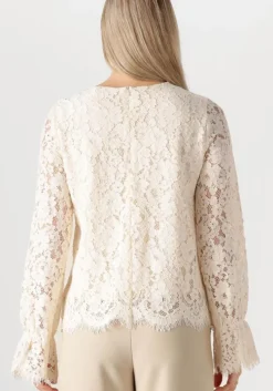 ecru y.a.s. top yasperla ls lace top s. noos