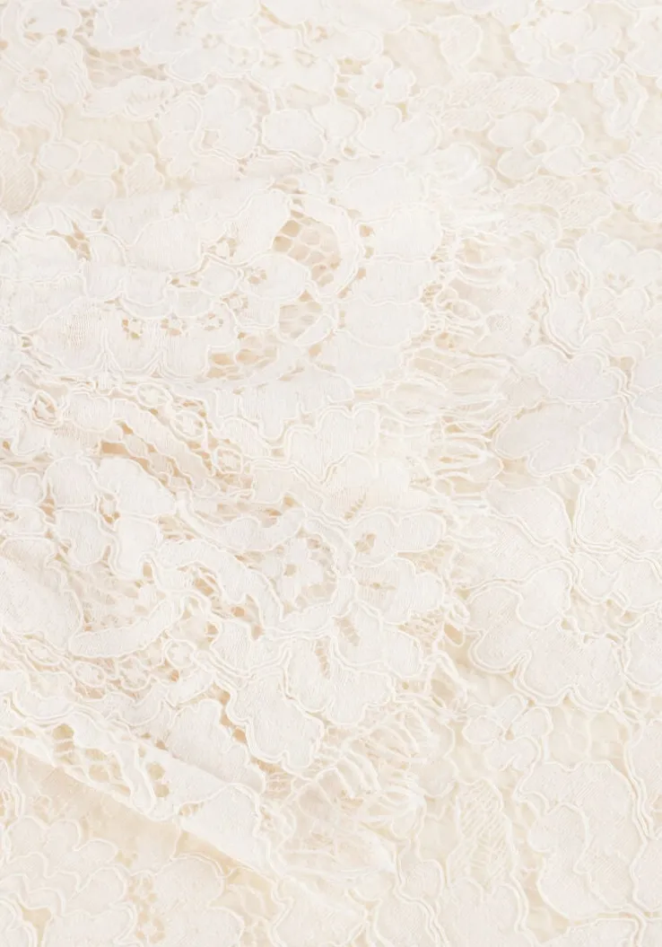 ecru y.a.s. top yasperla ls lace top s. noos