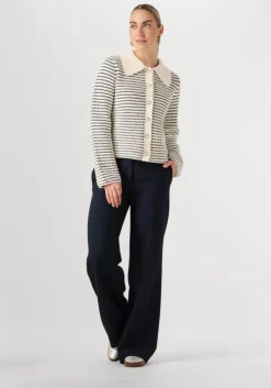 ecru y.a.s. vest yasfanto ls knit cardigan s.