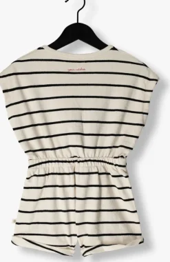 ecru your wishes playsuits stripes front tie playsuit