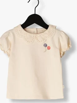 ecru your wishes t-shirt lollipop puff sleeve shirt