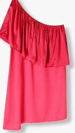 fuchsia greek archaic kori mini jurk 130162