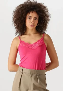 fuchsia jansen amsterdam top alora hemdje tc 103 spaghetti with lace