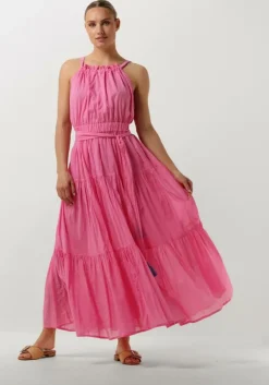 fuchsia nema maxi jurk lia