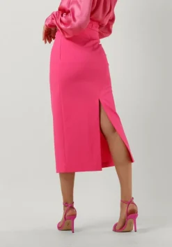 fuchsia semicouture midirok wendy