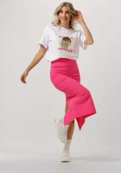 fuchsia semicouture midirok wendy