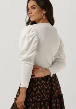 gebroken wit access trui w2-8035-050