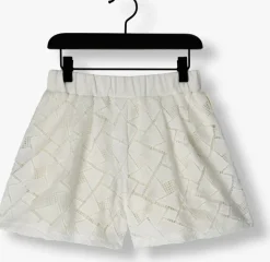 gebroken wit ai&ko korte broek merline lace pes 519 g