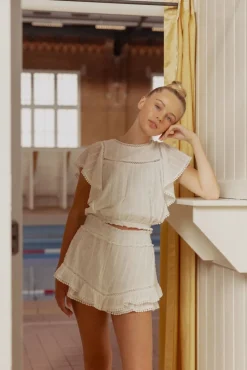 gebroken wit ai&ko minirok cassi co 509 g