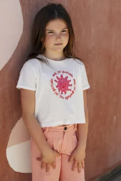 gebroken wit ammehoela t-shirt hippie