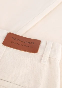 gebroken wit anerkjendt slim fit jeans akjulius denim chino