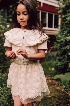 gebroken wit baje studio minirok alvide