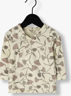 gebroken wit baje studio tops & t-shirts mocho