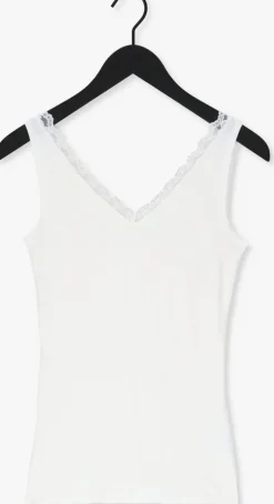 gebroken wit by-bar top lace singlet