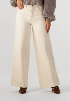 gebroken wit by-bar wide jeans jaden off white pant