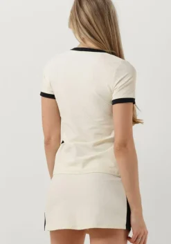 gebroken wit deblon sports t-shirt ellin t-shirt honeycomb