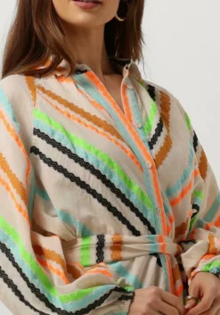 gebroken wit devotion maxi jurk opsianos