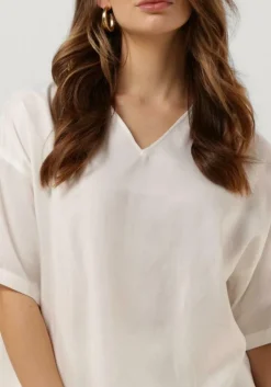 gebroken wit drykorn top navini