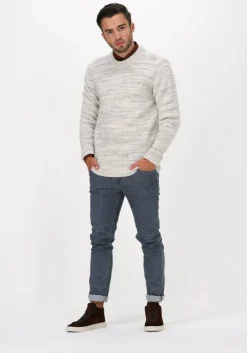 gebroken wit drykorn trui vincent 423039