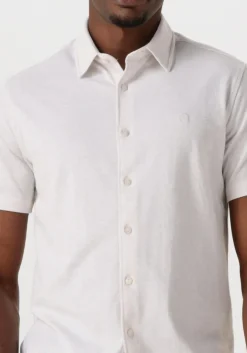 gebroken wit dstrezzed casual overhemd anthony shirt