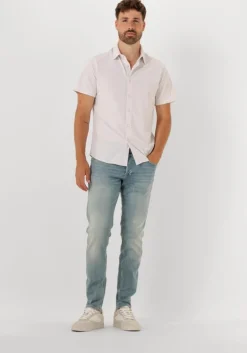 gebroken wit dstrezzed casual overhemd anthony shirt