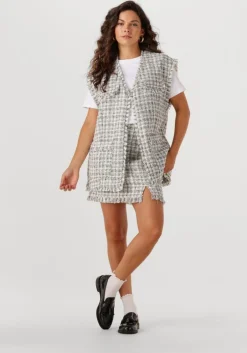 gebroken wit edited minirok ellinor