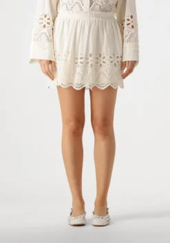 gebroken wit edited minirok quella skirt