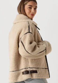 gebroken wit edited teddy jas ariana jacket