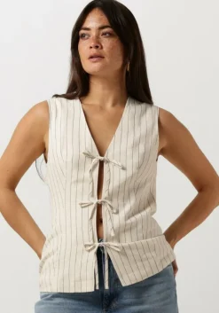 gebroken wit envii gilet enetenna