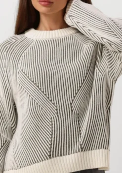 gebroken wit envii trui encaroline ls knit 5190
