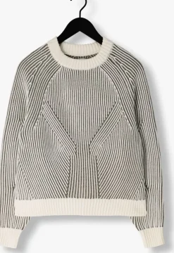 gebroken wit envii trui encaroline ls knit 5190