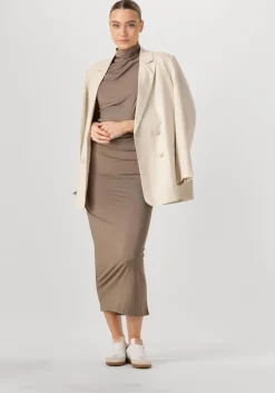 gebroken wit gestuz blazer elarahgz linen blazer